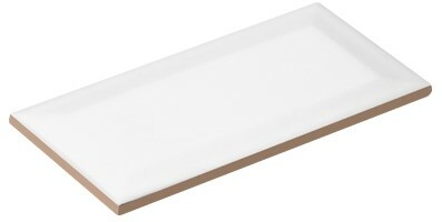 BEVELED MATT WHITE