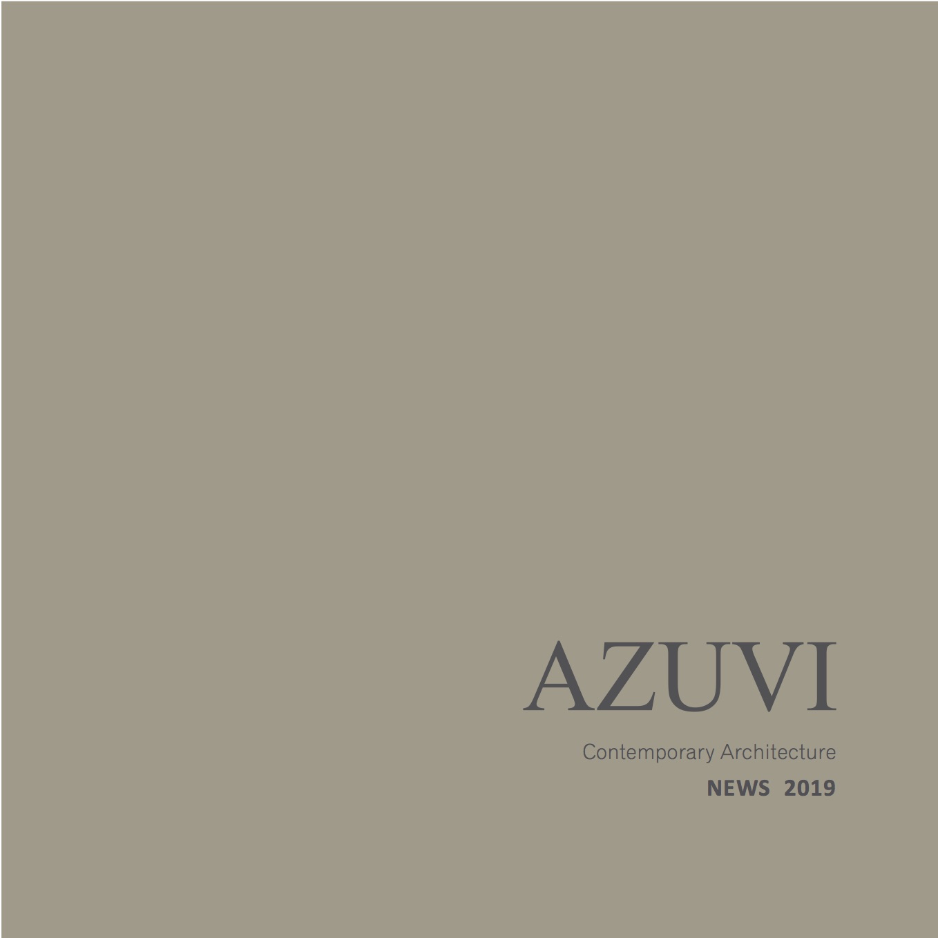 AZUVI collection NEW 2019