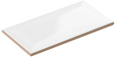 BEVELED BRIGHT WHITE