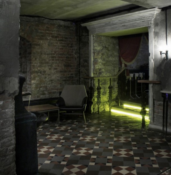 Керамическая плитка Winckelmans в интерьере ночного клуба