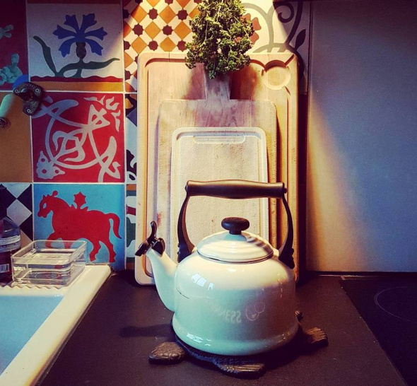 Необычная плитка для кухни: идеи и фантазии