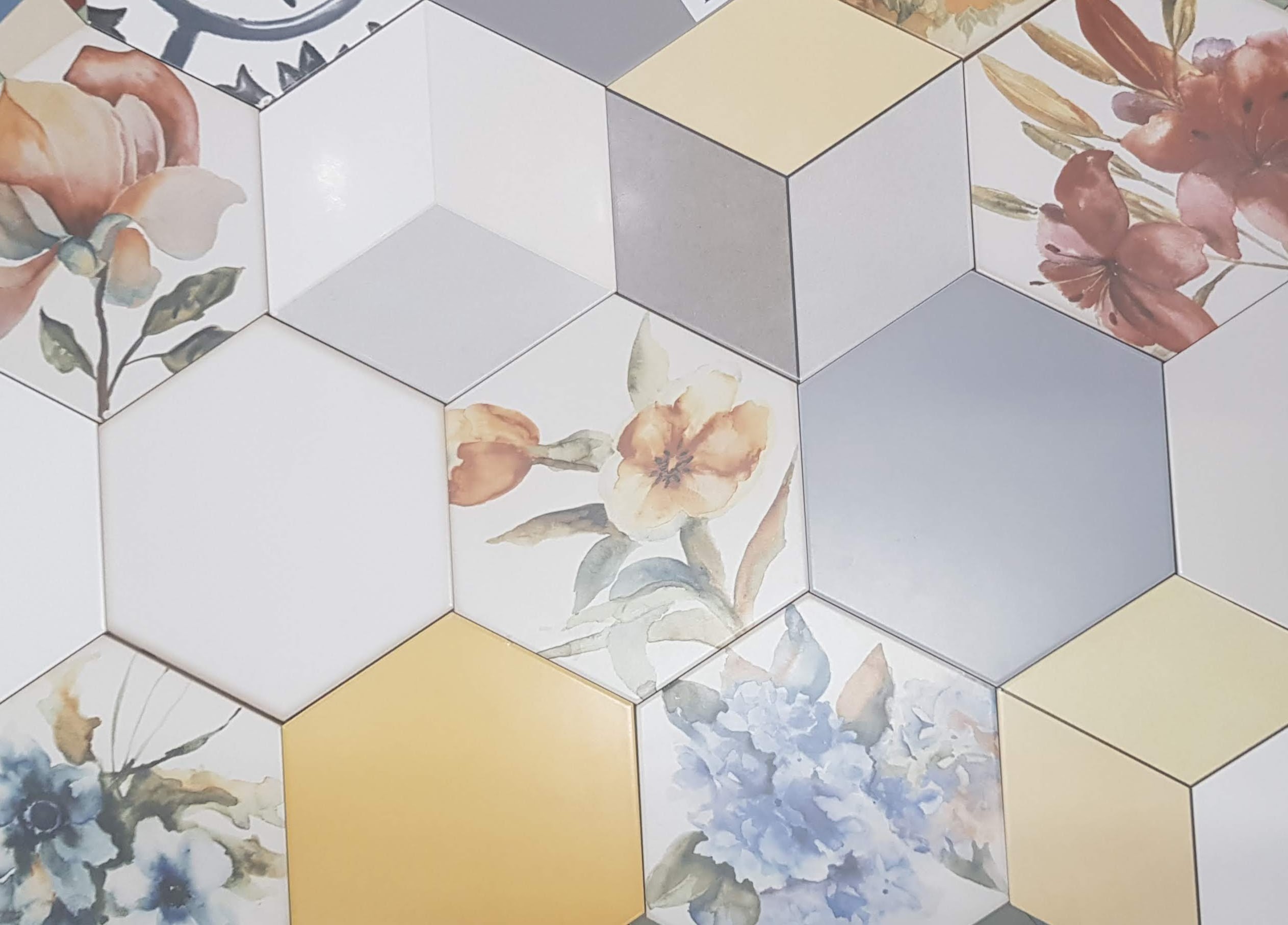 PATCHWORK  CERAMGRANIT TILES HEX26