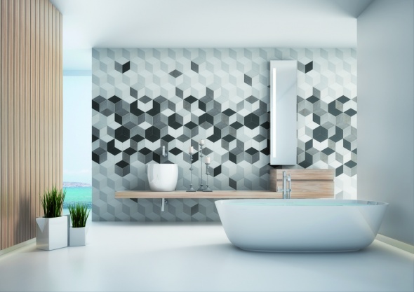 26 примеров стильной плитки в ванной