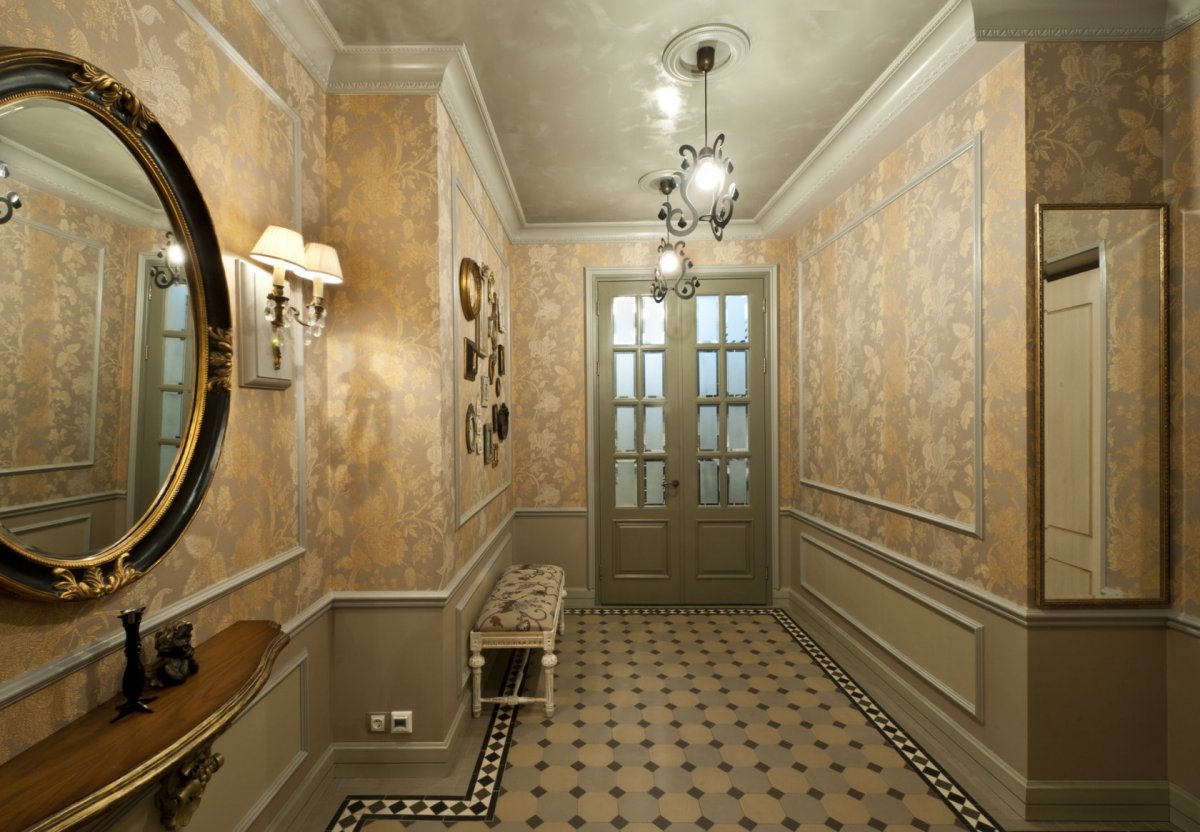 Современная классика с метлахской плиткой Winckelmans