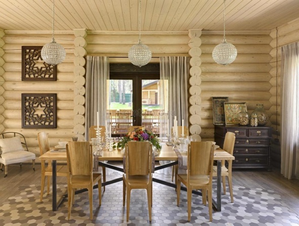 Реплика. Метлахская плитка Winckelmans в оформлении пола столовой