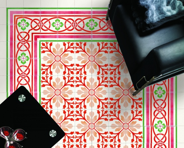 36 примеров ковра из плитки