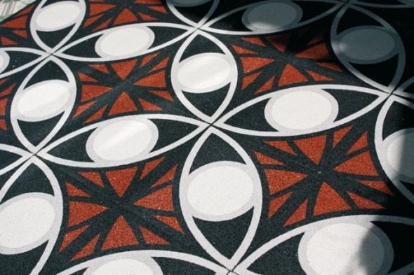 Грета Вульф Символ прочности. Цементная напольная плитка «терраццо»