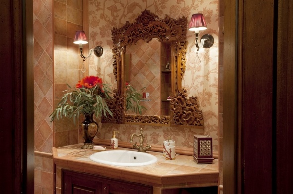 Небольшая квартира в восточном стиле