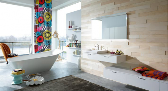 Ванная в стиле фьюжн