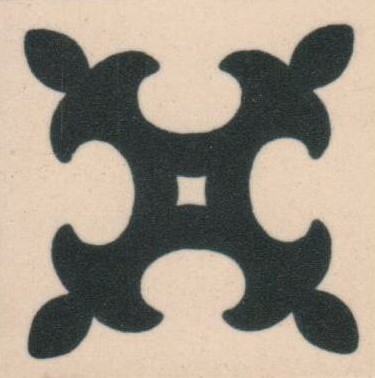 Вставка Герб 001 (БО, черн.)
