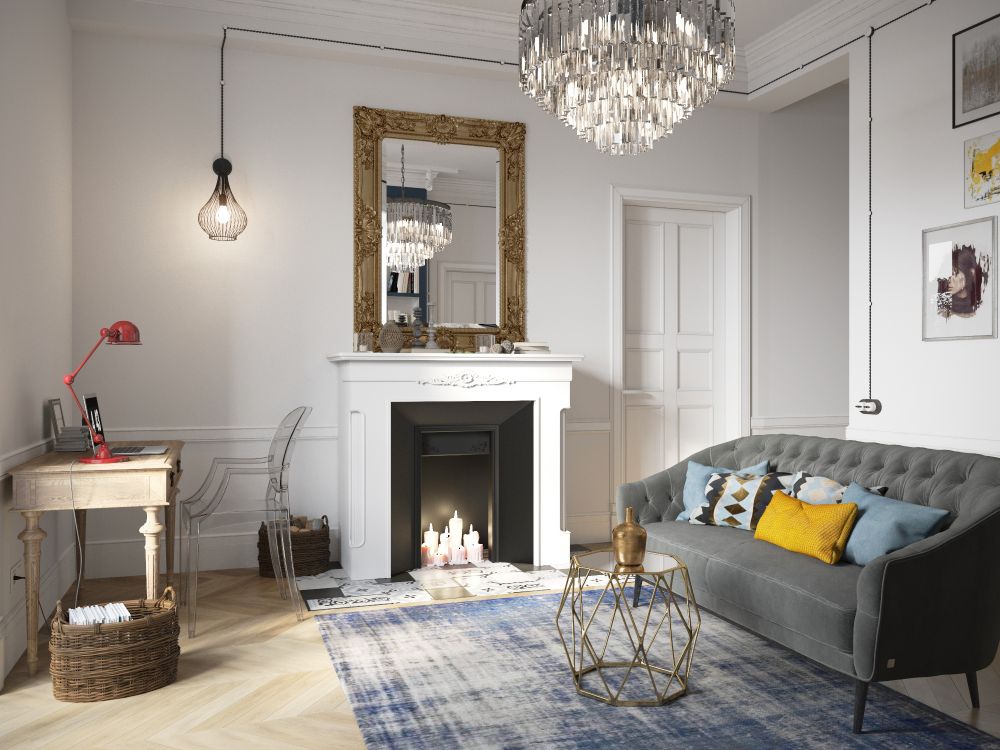 Винтаж и современность с цементной плиткой Mosaic del Sur