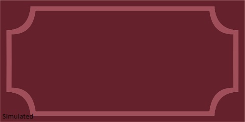 Vector Frame B Burgundy Lux