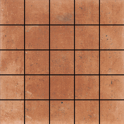 A.mano Rosso Natural Mosaico