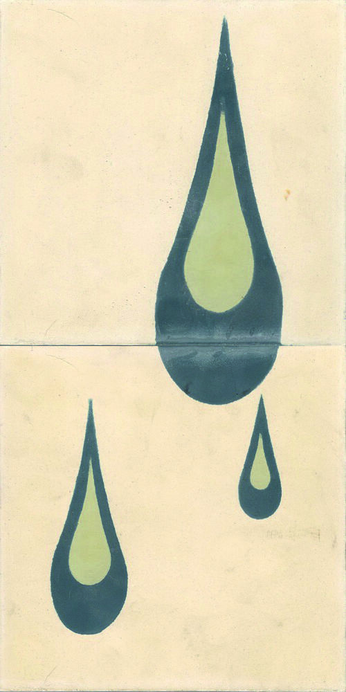 Droplet 3 colours (P20 Cream,P10 Marine,P17 Chartreuse)