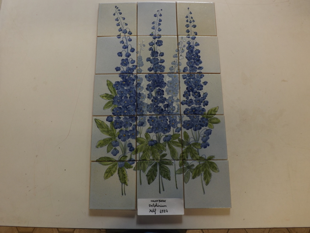 DELPHINIUM MOTIF SET