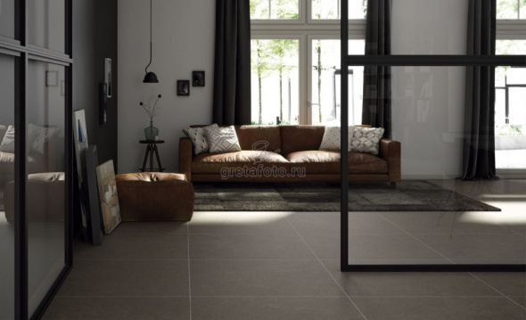 Интерьер в стиле лофт с плиткой Inalco Ceramica