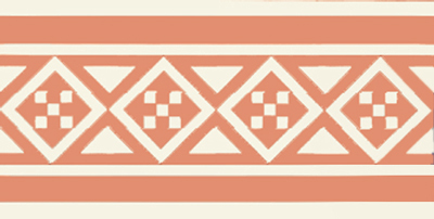 WALLTILES CROSS SALMON - ZA-WI