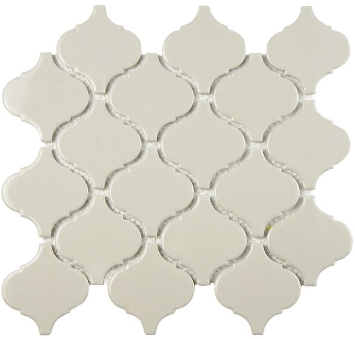 Mosaics Lantern Tanger LC224 Light Grey glossy