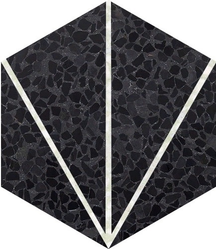 Terrazzo Pattern H128-1 (T33 + G55)