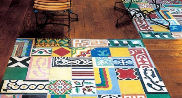 15 необычных вариантов плитки для пола