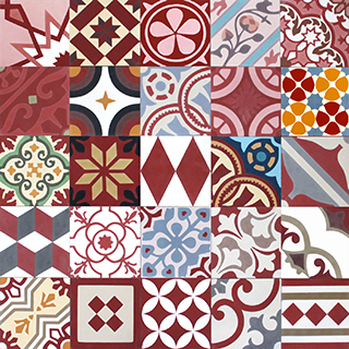 Patchwork Rojo