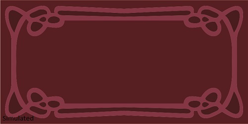 Vector Frame E Burgundy Lux