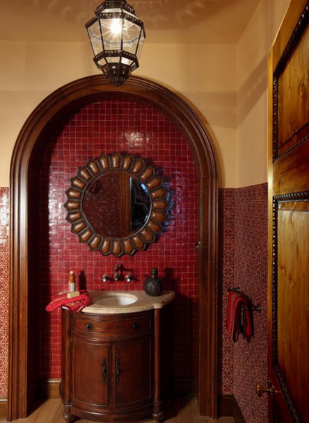 Керамическая плитка с марокканским орнаментом