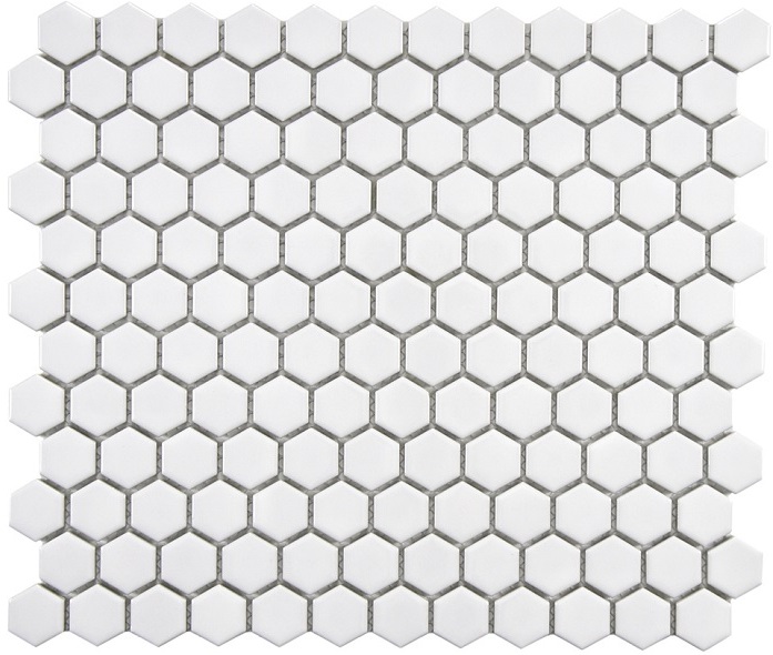 Hex23 White glossy