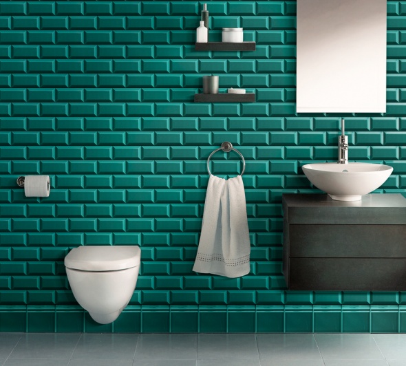 10 вариантов укладки плитки "кабанчик"