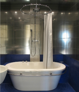 Как оформить стены в санузле?